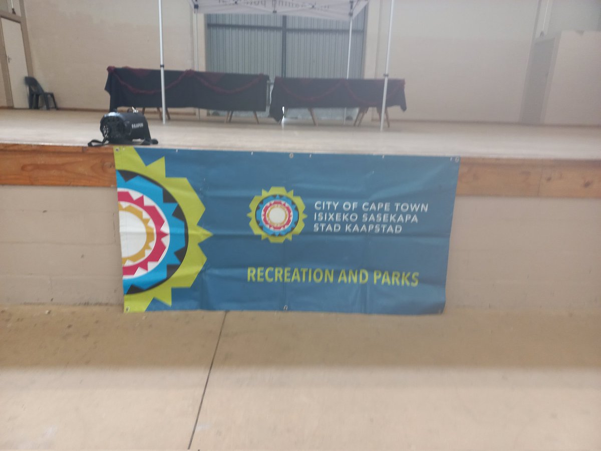 lucille_meyer's tweet photo. It's happening at Scottsdene Community Centre.  Graduation of students from our 8 week program in Kraaifontein.  Great partnership @ChrysalisTokai, @CityofCT, and SAPS Brackenfell.  Heartwarming to have the support of one of our first graduates now in SAPS. https://t.co/L8vbyGh7n3