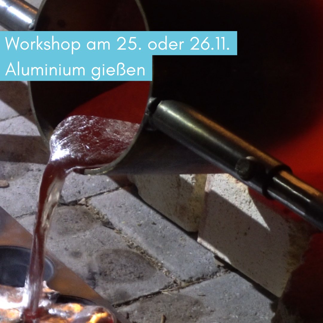 🎄Am 25. oder 26.11. findet im Rahmen unserer Weihnachtswerkstatt ein ganz besonderer Workshop statt, bei dem Weihnachtsschmuck aus Aluminium gegossen wird. Lasst euch die Gelegenheit nicht entgehen!
Weitere Infos und Anmeldung unter
fablab-karlsruhe.de/events/weihnac…