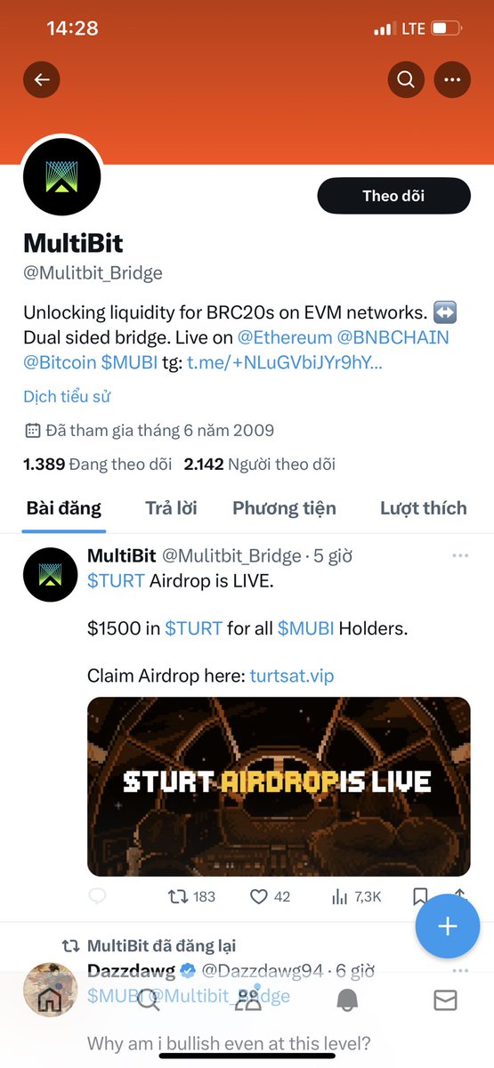 Buffalo_vn's tweet photo. @Multibit_Bridge Is this scam ??? https://t.co/gjYlznr6Iw
