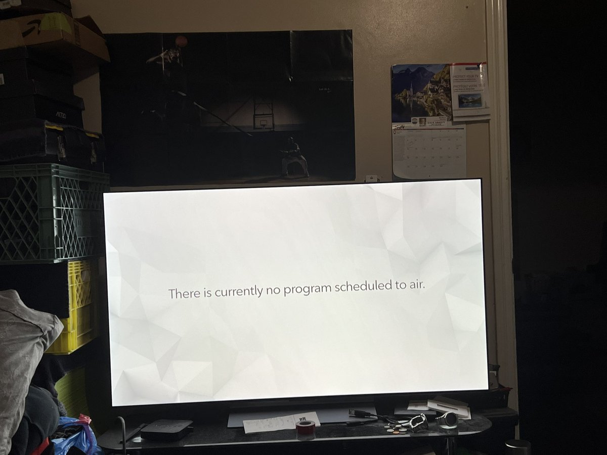 iamM3TA4's tweet photo. @TSN_Sports It would be nice to have something to watch on TSN4K since I pay for it. Instead, this is what I get half the time https://t.co/u41Q0MfnSY