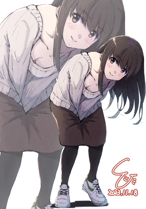 『提督、どうかしましたか?私でよければ、お話聞きますよ?(*'ω`)』お疲れmodeの提督を見て、赤城ちゃんが話しかけてくれたようです!・・・あれ、疲れ目かな・・・?何やら装甲胸部が見え(ry#艦これ #赤城 