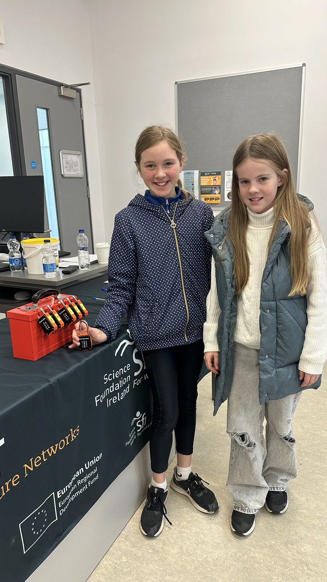 CONNECT Centre (@connect_ie) on Twitter photo 🔓 Amazing work! The first lock of our #cybersecurity escape room was brilliantly solved by two young tech wizards 🌟
Their quick thinking and teamwork set a high bar at the <a href="/CMSciFest/">Cavan Monaghan Science Festival</a>! Future cybersecurity stars in the making. 🚀 #scienceweek 💡👩💻🔐 🔓 Amazing work! The first lock of our #cybersecurity escape room was brilliantly solved by two young tech wizards 🌟
Their quick thinking and teamwork set a high bar at the <a href="/CMSciFest/">Cavan Monaghan Science Festival</a>! Future cybersecurity stars in the making. 🚀 #scienceweek 💡👩💻🔐