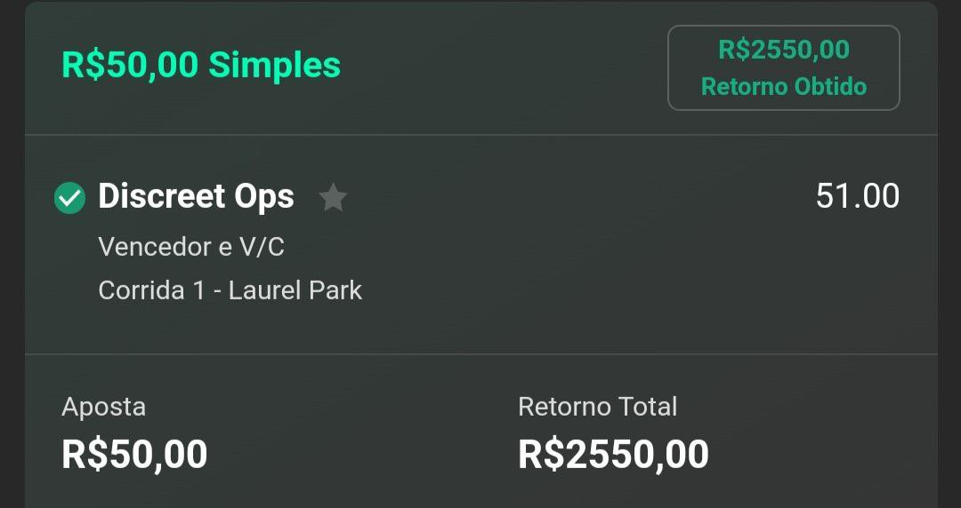 gaconsultoria1's tweet photo. CINQUENTA E UM É PINGA!

Mas também é Odd dando green no Projeto Odds Altas 

🏇 Discreet Ops @51 

✅☘️ https://t.co/pAjQkcWmjo