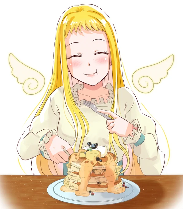 食いしん坊の天使 | 未鏡 C103_土J45a #pixiv 