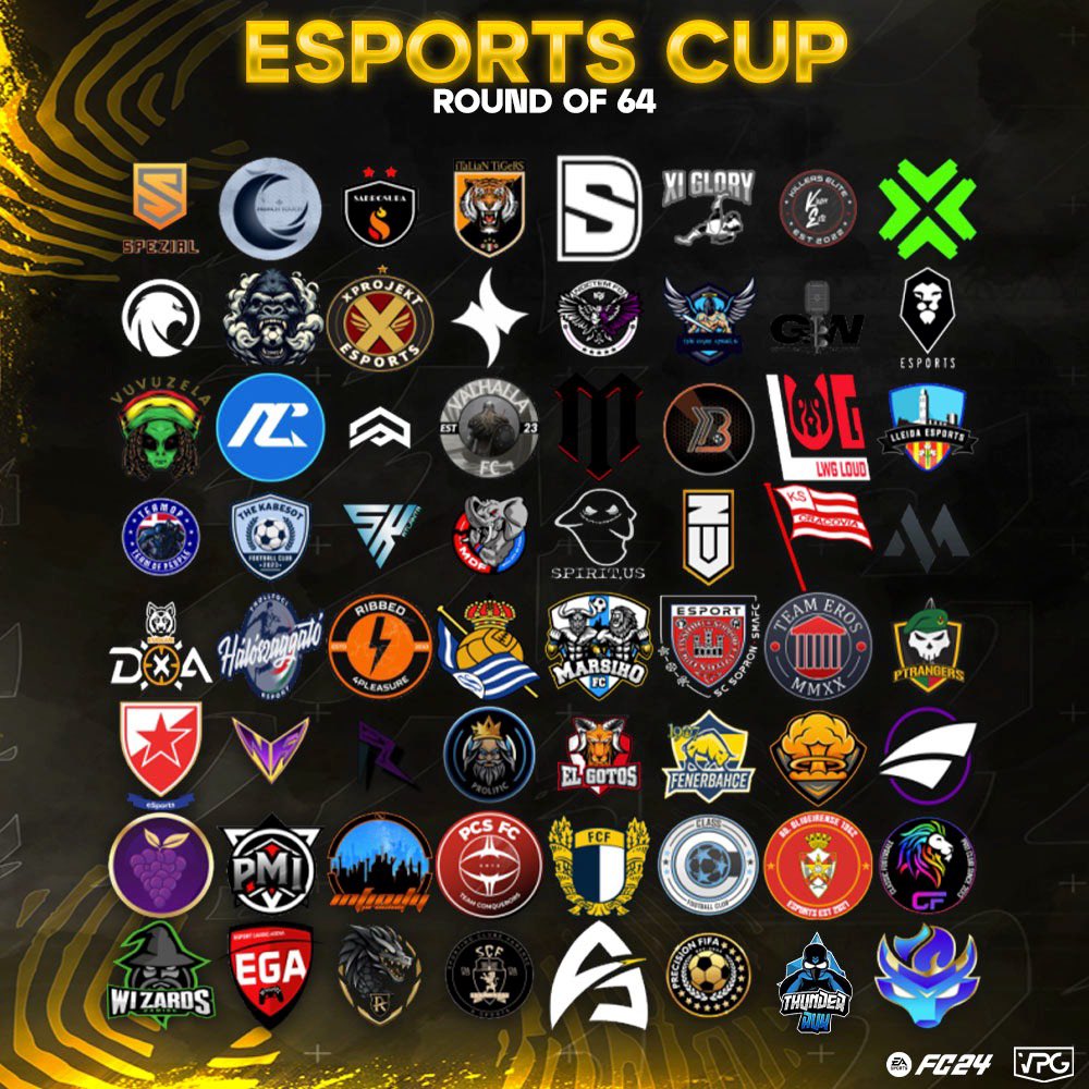 Virtual Pro Gaming (@officialvpg) on Twitter photo ๐ <a href="/VPGEurope/">Virtual Pro Gaming | Europe</a> Esports Cup
โ
RO256 - Completed
โ
RO128 - Completed
๐๏ธ RO64 - Up next! ๐๐ฝ
๐ช๐ฝ Congrats to the teams that made it into the next round!
๐ฐ Cash Prizes:
๐ฅ $1200
๐ฅ $400
๐ฅ Semi Finals: $200
๐ป Standings: virtualprogaming.com/tournament/Espโฆ
#FC24 #Clubs #EAFC #VPG ๐ <a href="/VPGEurope/">Virtual Pro Gaming | Europe</a> Esports Cup
โ
RO256 - Completed
โ
RO128 - Completed
๐๏ธ RO64 - Up next! ๐๐ฝ
๐ช๐ฝ Congrats to the teams that made it into the next round!
๐ฐ Cash Prizes:
๐ฅ $1200
๐ฅ $400
๐ฅ Semi Finals: $200
๐ป Standings: virtualprogaming.com/tournament/Espโฆ
#FC24 #Clubs #EAFC #VPG