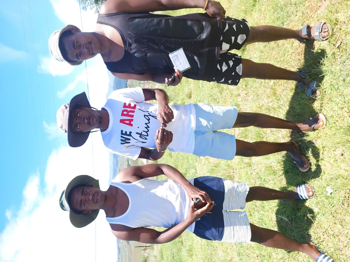 Insimbi_FM's tweet photo. It's the biggest day in South Africa, young people have risen to exercise their power #WeAreVoting #Activate #YouthPower #CivicChamps https://t.co/5WPKIyiCTq