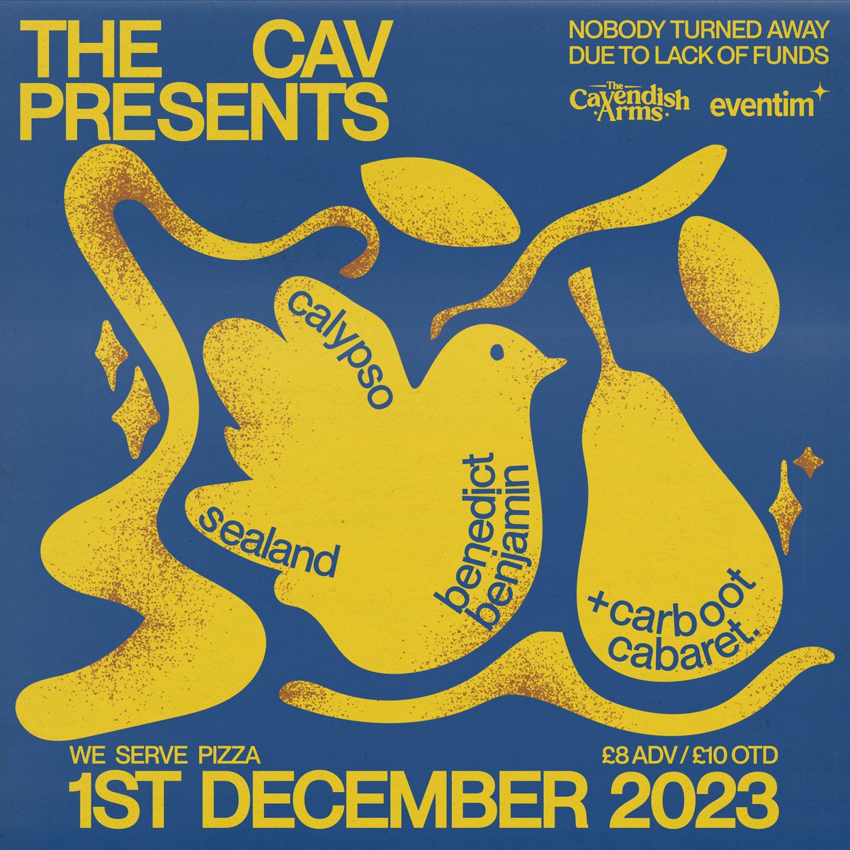 1st of December! Playing a show at <a href="/CavendishArms/">The Cavendish Arms</a> with <a href="/calwritessongs/">Cal</a> and <a href="/Sealand_band/">Sealand</a> 

Gonna be a good old time x

eventim.co.uk/event/the-cav-…