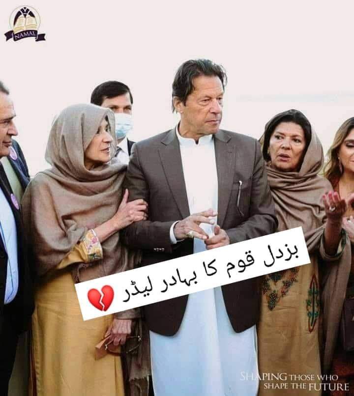 A brave leader of a coward nation.