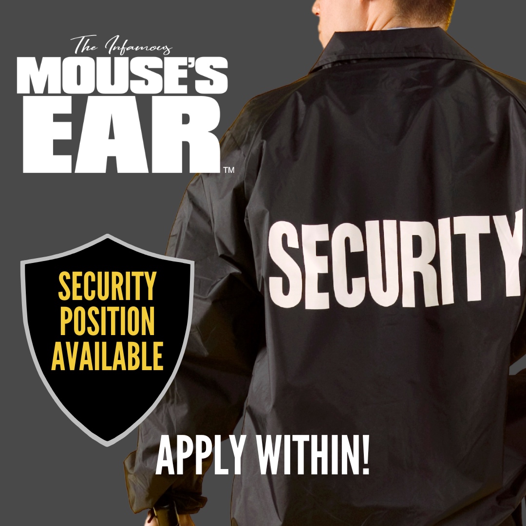 MousesEarKnoxTN's tweet photo. We are hiring Experienced Security Guards!
Apply within or send resume to mike@ponyww.com

.
.
.
#security #floorhost #NowHiring #HospitalityJobs #EntertainmentIndustry #JobHunt #JobSearch #EmploymentOpportunity #EastTN #HelpWanted #Jobs #mousesear #johnsoncityTN https://t.co/I2iHikbB35