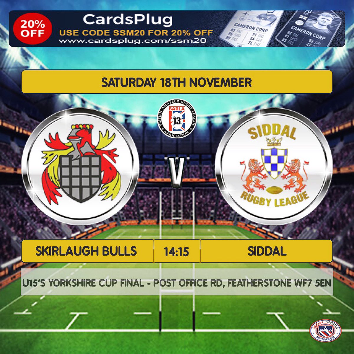 Game day…. UTC let’s go….