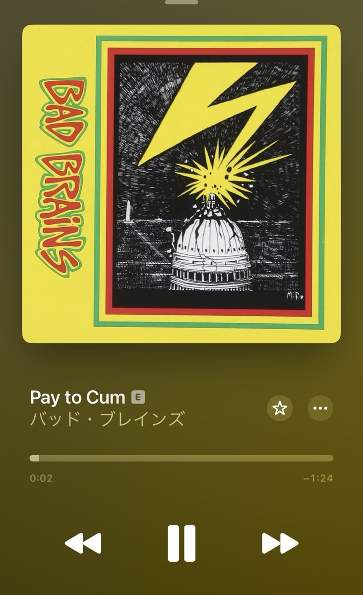 現在ハードコア中...

スカッとするぜぇ😝

 #ロック #ハードコア

🎸 youtu.be/9ThoDPP44Hw?si…