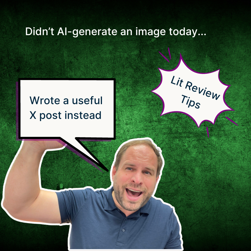 acagamic's tweet image. Your research is revolutionary.

But your literature review isn&apos;t.

What to fix (and how):