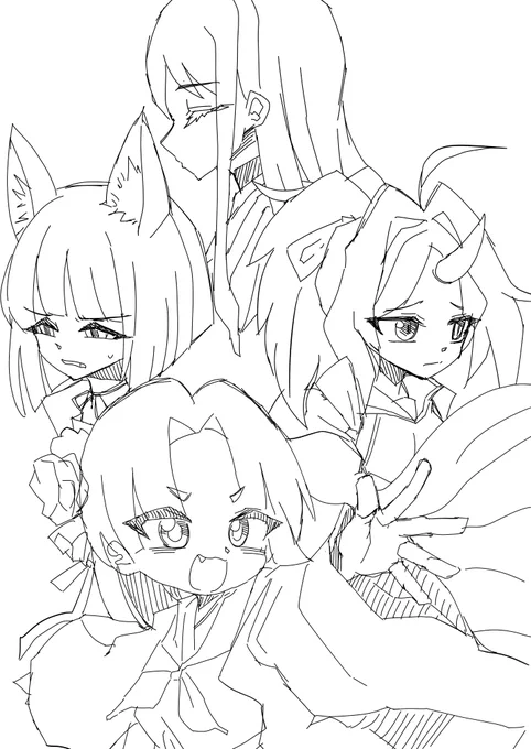 #ブルアカ 
#蔚藍檔案
エリートですの!!! 