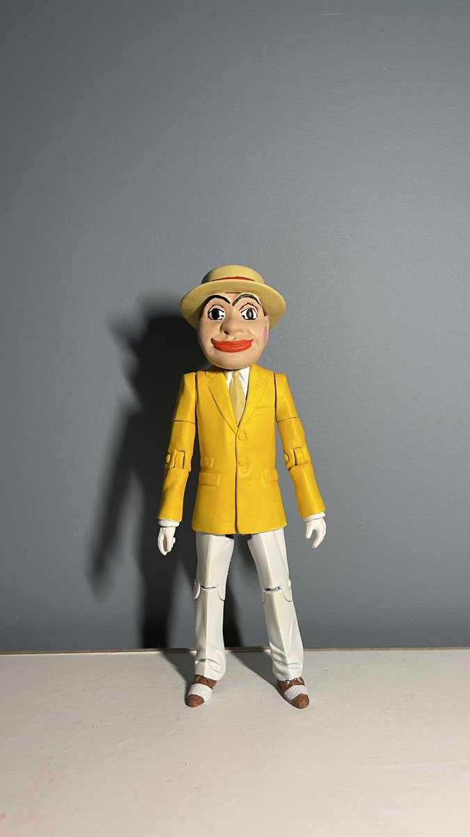 JR1991JR's tweet photo. Terror of the Autons 

Auton head modelled by @JamesK348 &amp; sold by @NDWDesigns 

#DoctorWho #TerrorOfTheAutons #Auton #DoctorWhoCustomFigure https://t.co/Zh6Djcqx8U