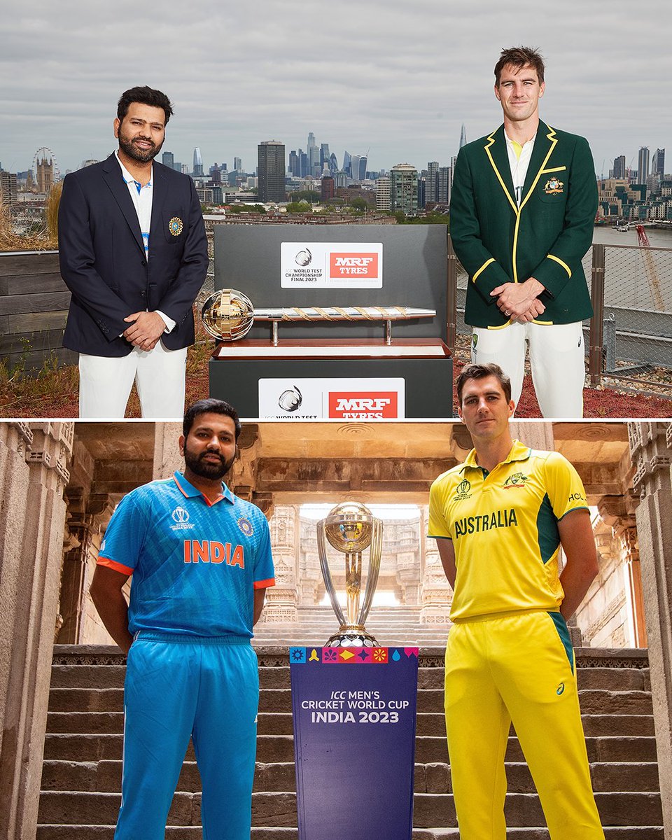 #WTC23 Final ⏩ #CWC23 Final

It's time for a re-match 🤜🤛