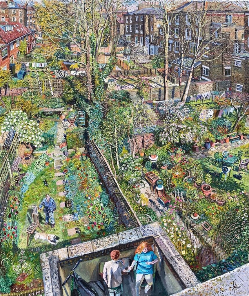 London based contemporary painter Melissa Scott-Miller.#WomensArt