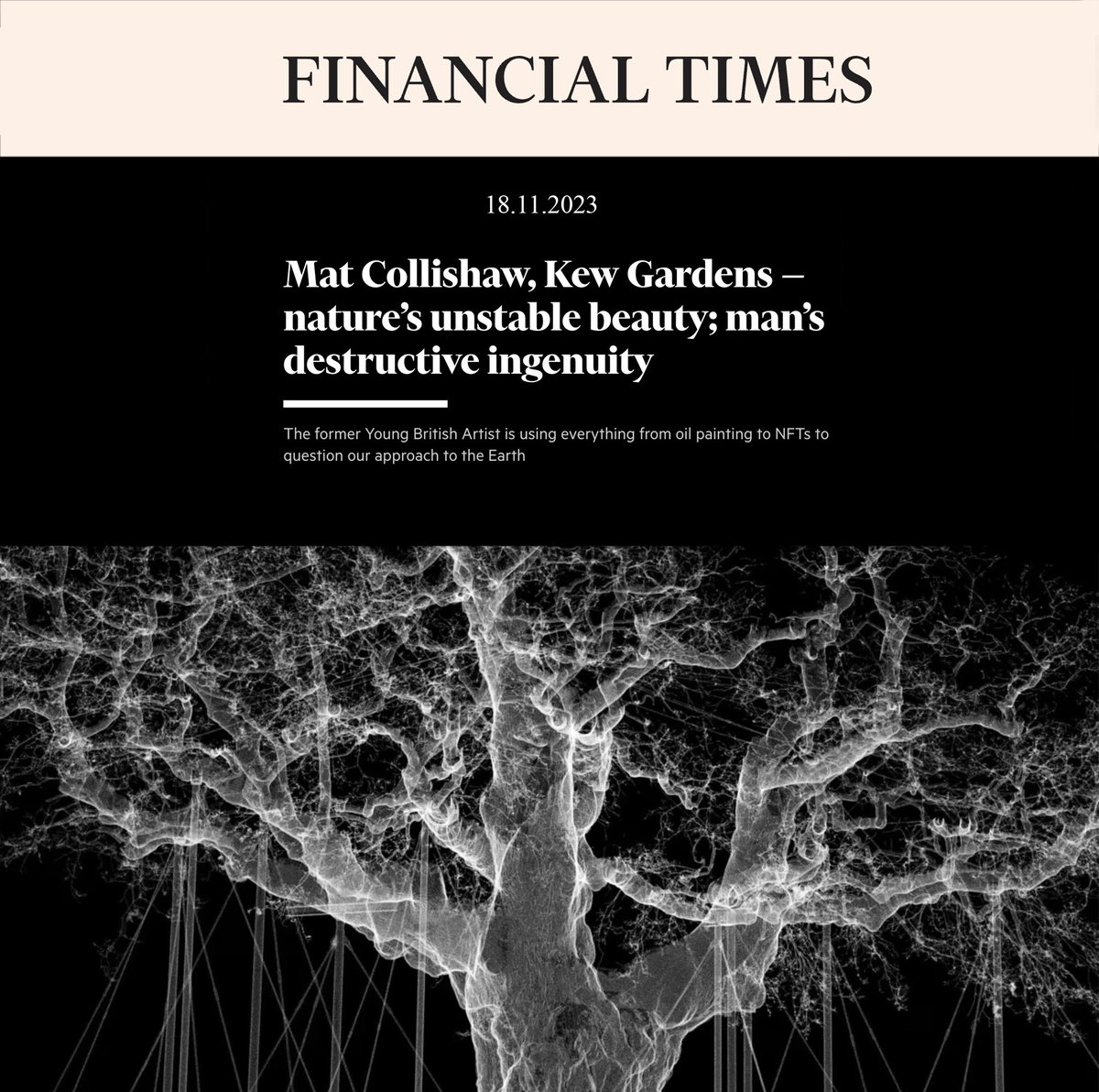 Thank you @jackiewullschlager <a href="/FT/">Financial Times</a>