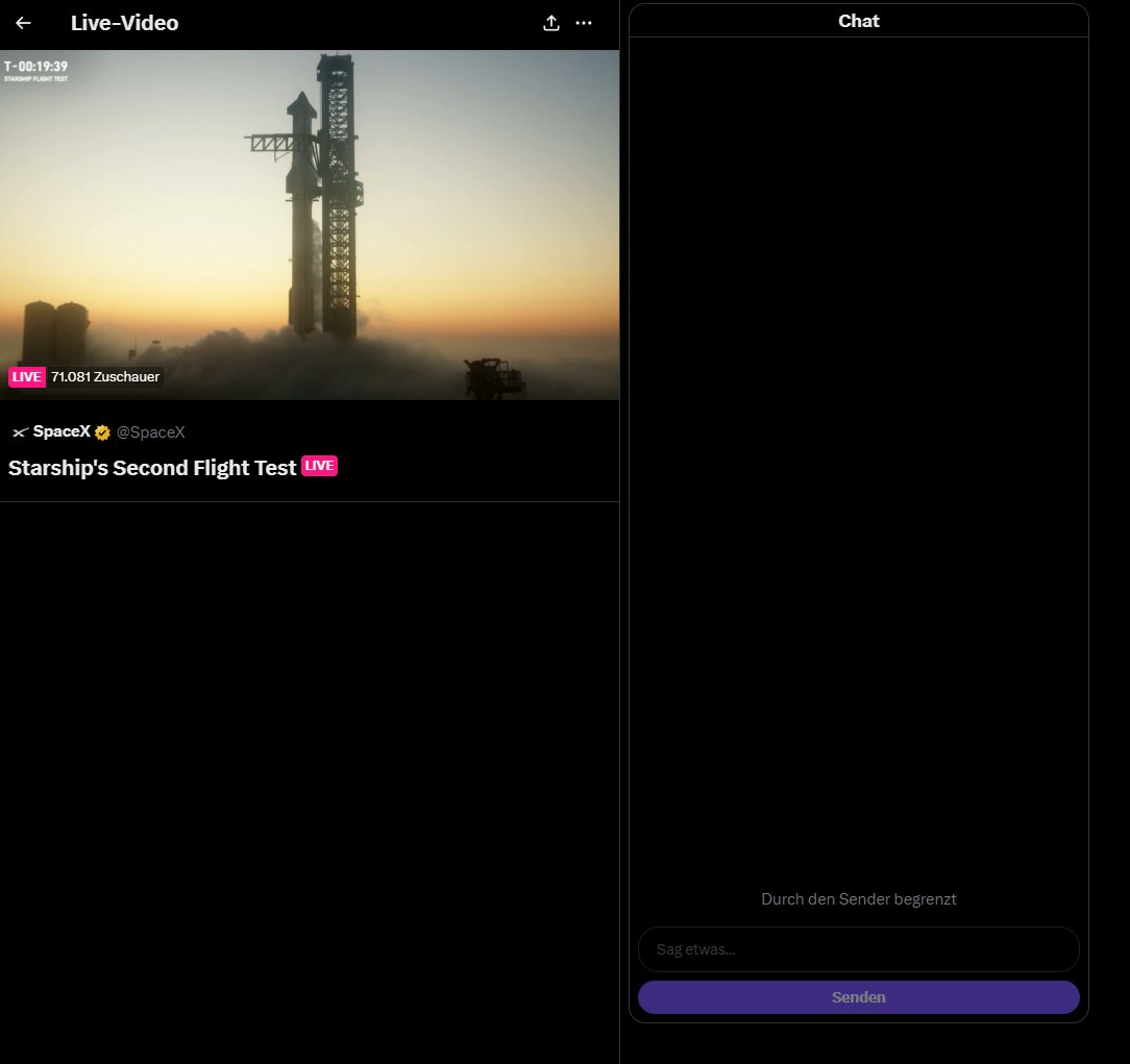 yea truly the best experience for a livestream 🤦‍♂️