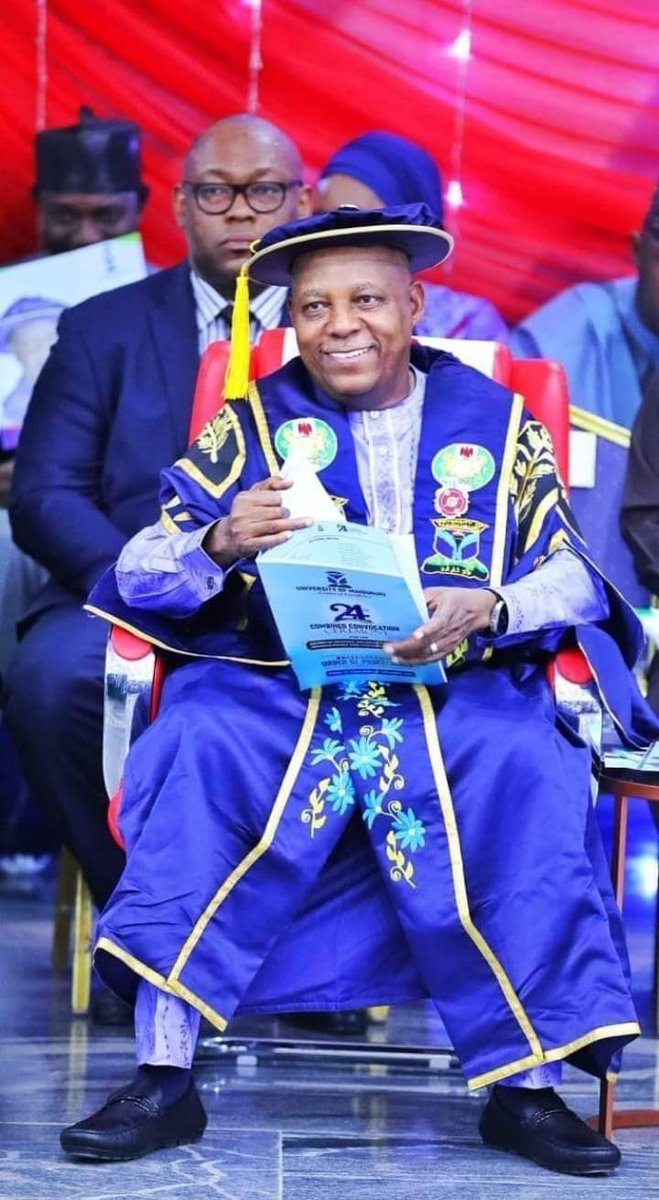 Habuhk4's tweet photo. Congratulations Your Excellency, Vice President Federal Republic of Nigeria Senator @KashimSM GCON on your conferment as Dector of science couse honoris https://t.co/3QIwuiqIpP