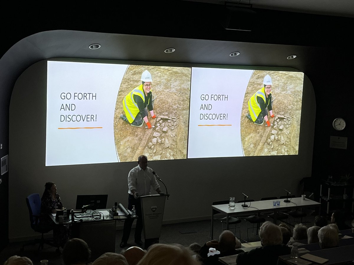 Clear message today from #Edinburgh archaeologist John Lawson at the launch of @ScARFHub SE strategy at the 2023 @ELCouncil Archaeology conference ‘Go Forth and Discover’!