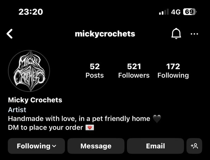 Do you know that i&rsquo;m selling crochet beanies? :3 if you want one hit me up :) can also come with a signed