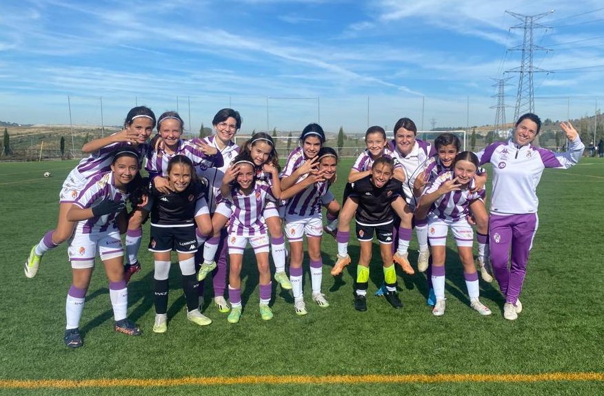 ✌🏻💜 ¡Victoria para nuestras alevines!

En la octava jornada de liga se impusieron al CD San Pío X con goles de Erika, Berta, Carla, Cintia y Valeria.

¡Enhorabuena!

#pucela #RVFemenino