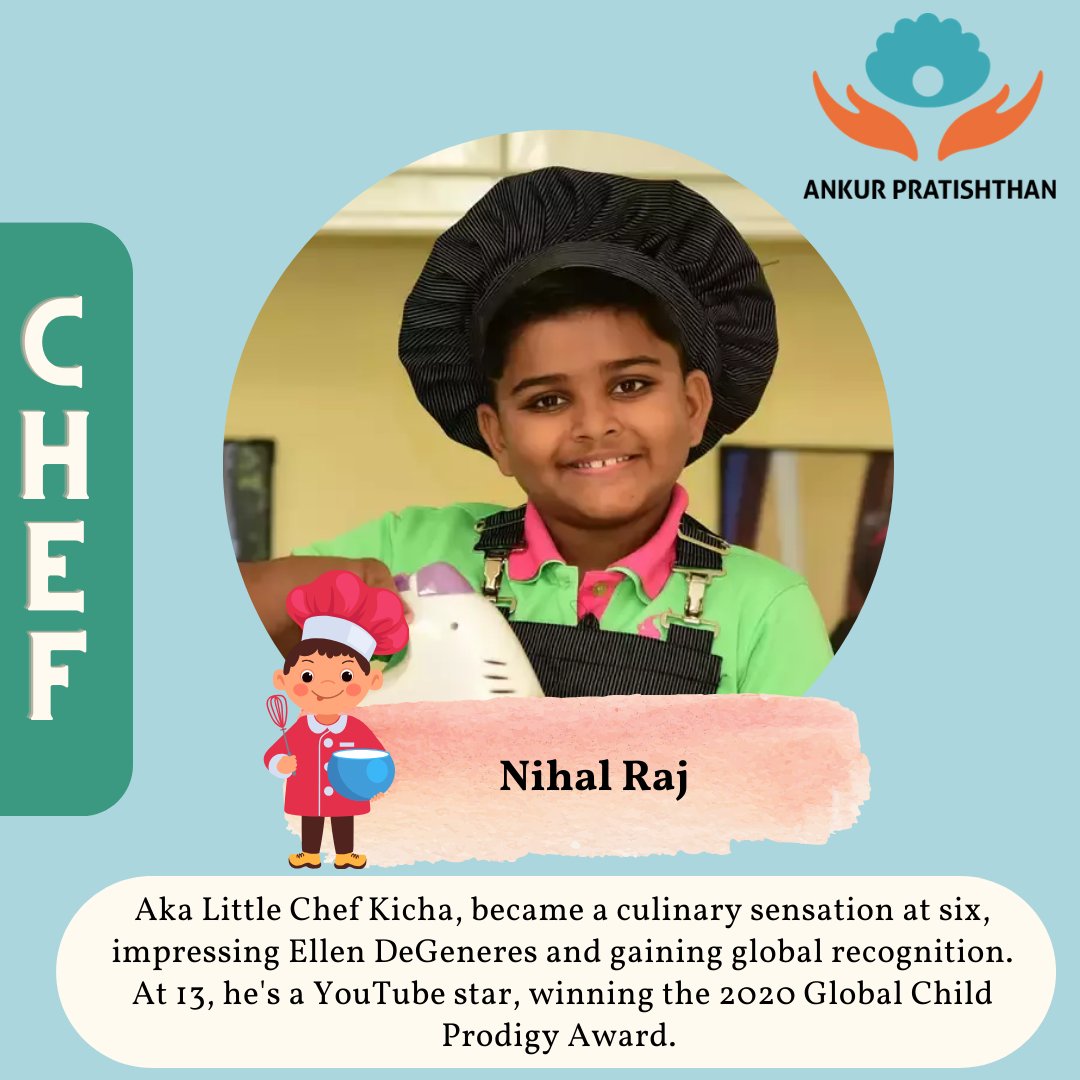 Our third little chef who created wonders in the world of cooking.🧑‍🍳
.
.
.
.
.
#youngtalents #chef #cooking #littlechef #ngo #ngoindia  #ankurpratishthan #youthempowerment #proud #activist