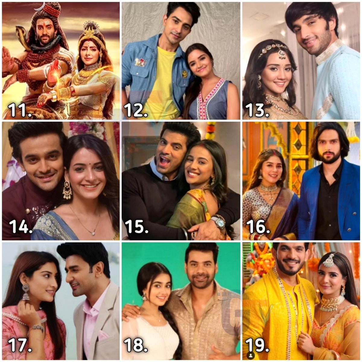 GossipsTv's tweet photo. #GTVRanking
MOST POPULAR JODIS
MID NOVEMBER 2023
11.#ShivShakti
12.#NaWal
13.#Sumlok
14.#Arshvi
15.#KuVan
16. #AgastyaImlie
17.#RaghavPashmina
18.#RaHan
19.#ShivShakti
@GossipsTv REPORT https://t.co/B8JzpB9R06