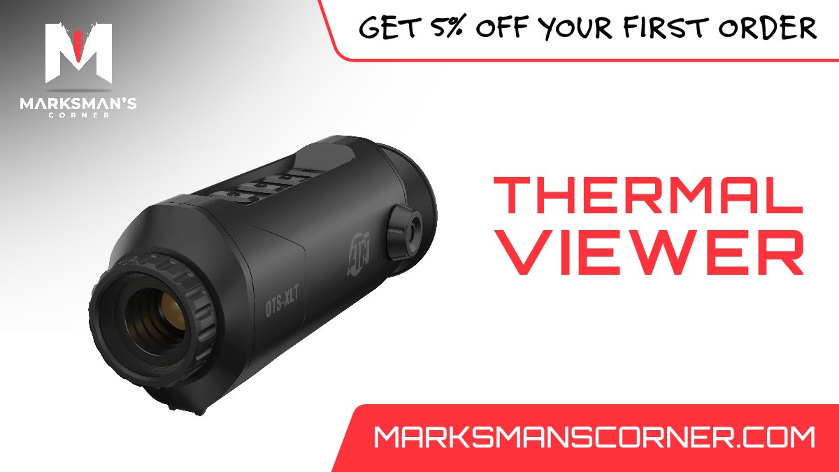 Spot heat signatures with our Thermal Viewers. A must-have for advanced surveillance and hunting. 

marksmanscorner.com/collections/ha… 

#ThermalViewers #AdvancedOptics #hunting #precisionshooting #deerhunting #huntingtrip #huntingday #thermal #MarksmanGear