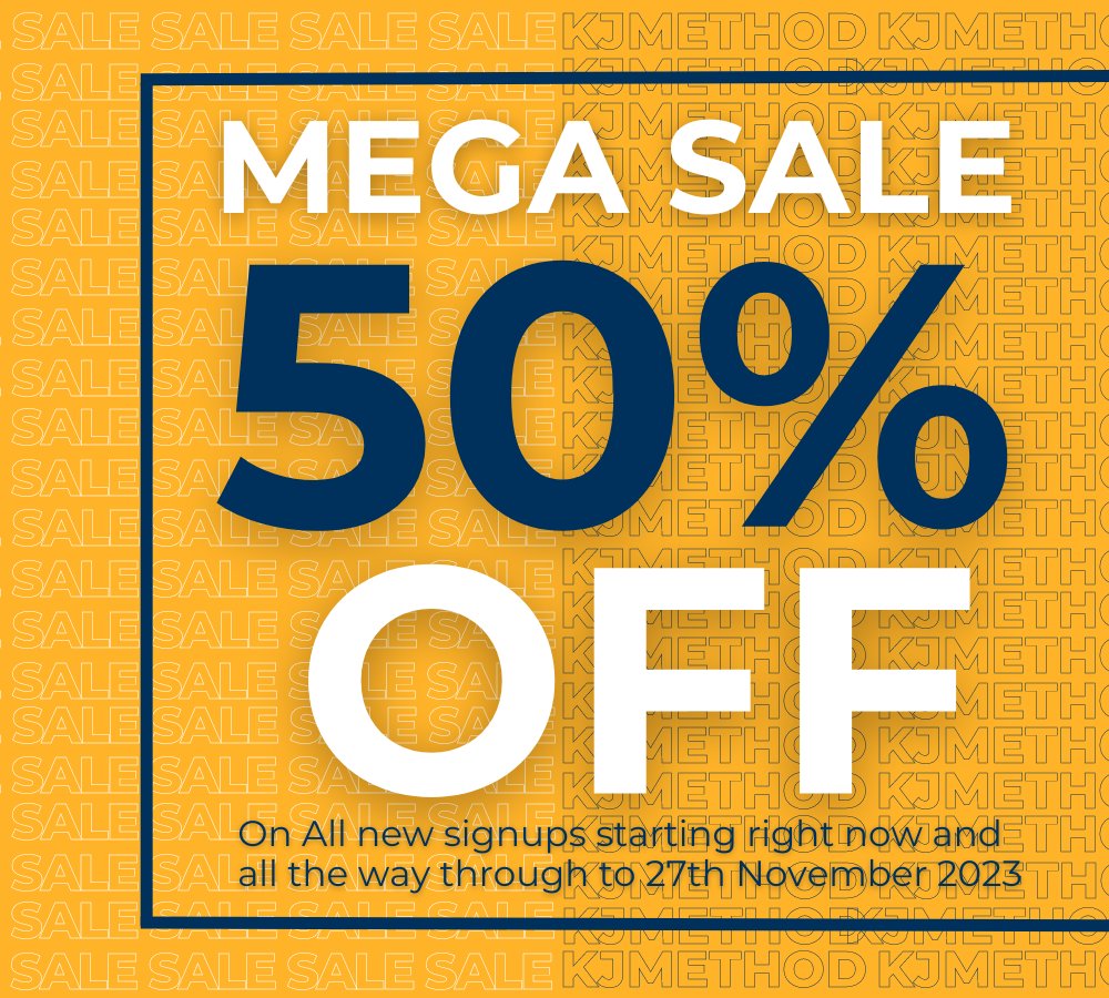 thekjmethod's tweet image. 🌟🚀 KJMETHOD&apos;s Mega Sale! 50% Off with Code 50MEGA 🚀🌟

Use the code 50MEGA and unlock a massive 50% discount on Platinum Plan Signup. 

Don&apos;t miss out on our biggest sale ever - your journey to success begins now!
🛍️ Sign Up Here:  kjmethod.com

#KJMETHOD #MegaSale