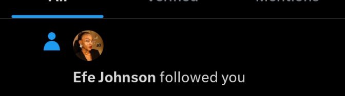 Ibimbatubo_'s tweet photo. @theefejohnson  is someone have keenly followed from a distance for years . I love what she  stands for and represent. At the early hours of today while I was writing a piece I saw a  X notification display , behold it was mama following me . 

God is real 🖋️ https://t.co/u6PQr47AUP