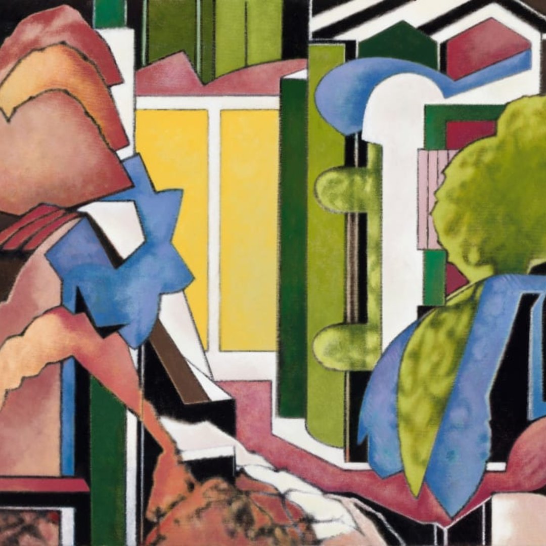 LondonArtFair's tweet photo. #LAFRecommends | Candida Stevens Gallery - Winter Exhibition, Opens today until 9 December. This vibrant curation presents contrasting themes, displaying abstract alongside figurative and painting alongside embroidery. https://t.co/PyzU0LtGYC