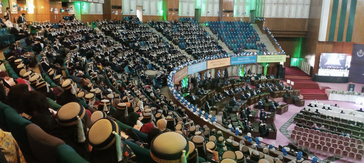 yousafhamdani68's tweet photo. Education must precede motivation.
Riphah international university
#convocation23 https://t.co/CMy3wX40Va