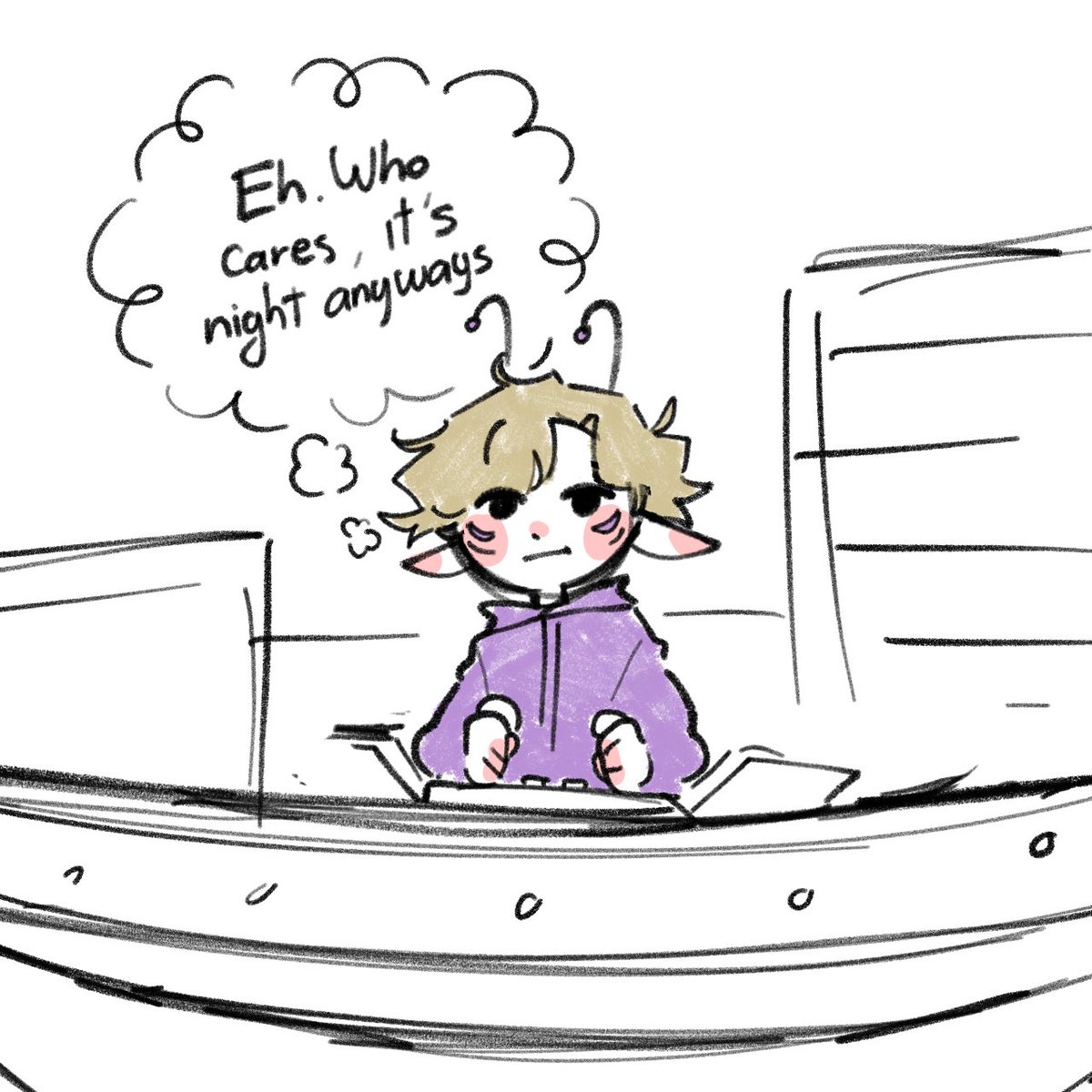 MA_Jrs's tweet photo. This is totally how they first met
(4/18)

#goldenduofanart #purpledfanart #tommyinnitfanart #goldenduo https://t.co/AAWzi58tzq