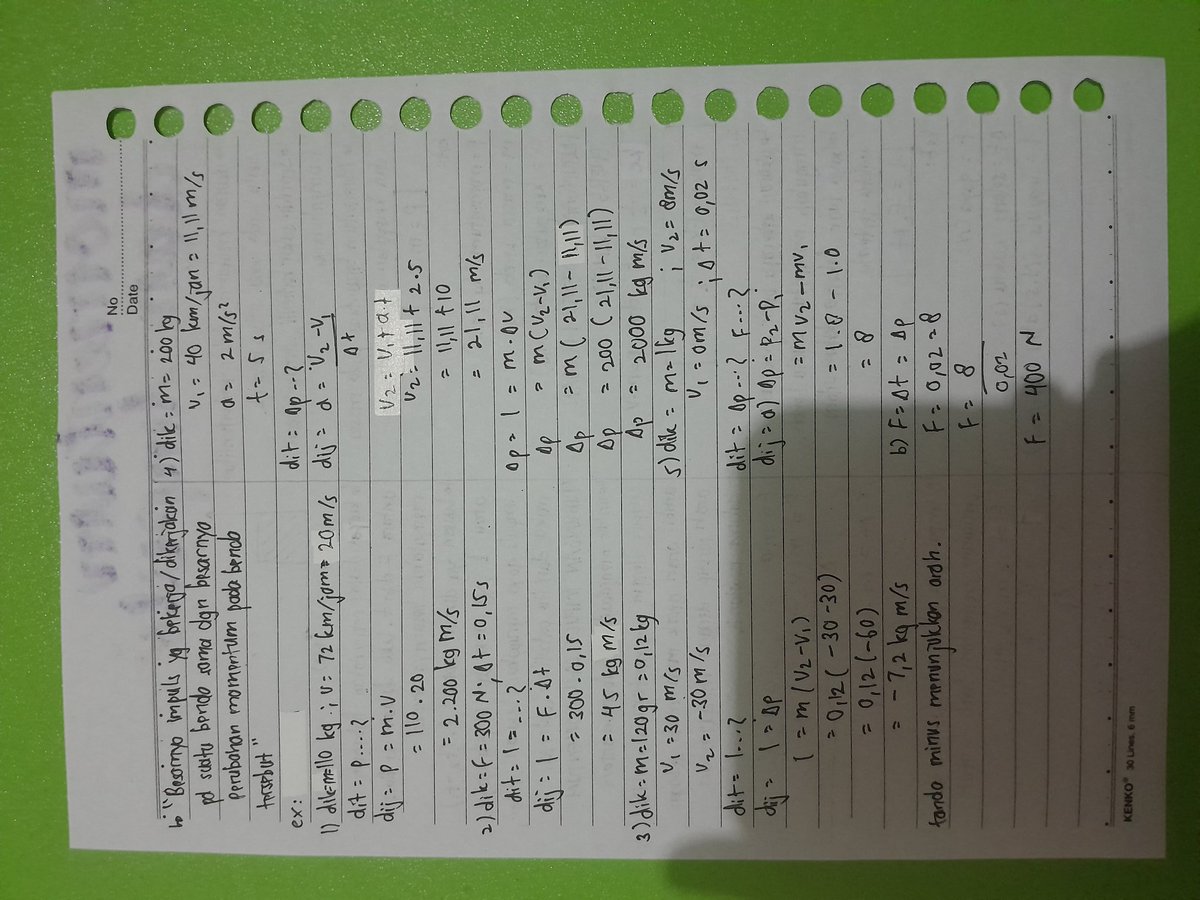 studywithqia_'s tweet photo. MOMENTUM DAN IMPULS | fisika kelas 11, kurikulum merdeka. #kurmer #kurikulummerdeka #kelas11 #SMA #fisika #momentum #impuls https://t.co/MOMdyoTOfR