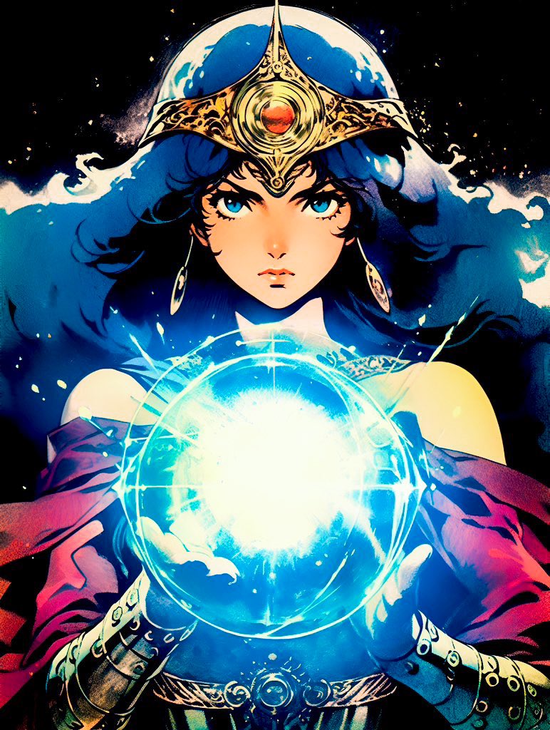 uki_hajime's tweet image. あさみさんの企画「魔法」

#WIZARTmagic
#AIArtwork