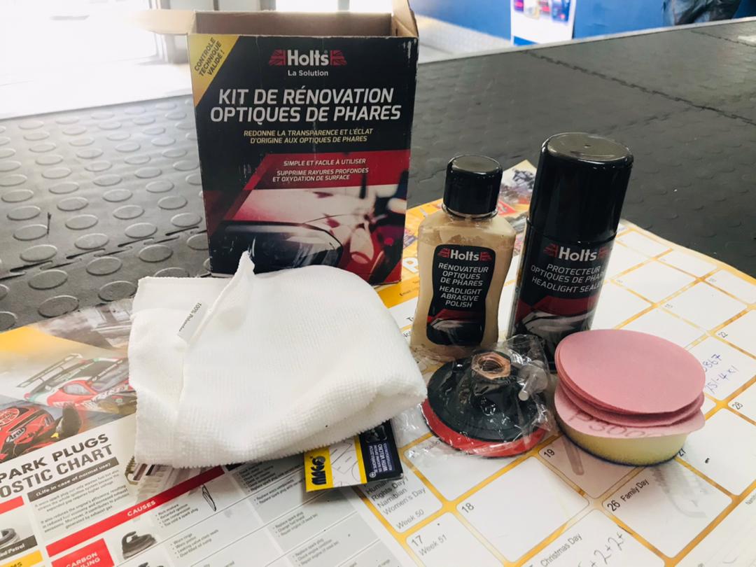 tyenimolo's tweet photo. Clean &amp; clear headlights are vital for maximum visibility and safe driving, and  Headlight Restoration Kit makes it easy for you to remove scratches and cloudiness, without having to remove the headlight. It contains the polish and sandpapers you need. https://t.co/2BTutNsZXH