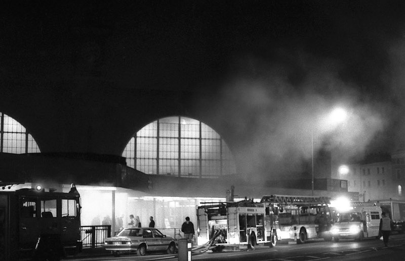 It’s 36 years today since the tragic Kings Cross fire and my first day duty as a Firefighter newly graduated from training. Read about this fire in #londonfirefighterbook London Firefighter amzn.eu/d/j8ubqKH #London #Fire #firefighter #BlackFriday