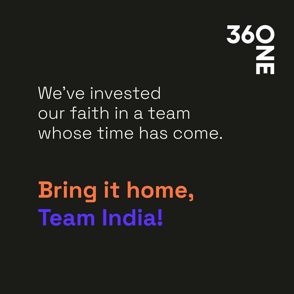 360ONEWealth's tweet photo. Wishing Team India strength and success in the World Cup finals. Here’s to the pursuit of excellence on the field.
#CheerForTeamIndia 🏏
@KB_360_ONE @Yatinshahiiflw @maheshwari_anup @shethronak @anmasc https://t.co/6SjQ6llfTG