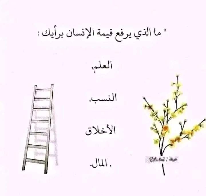 ما الذي يرفع قيمة الإنسان؟