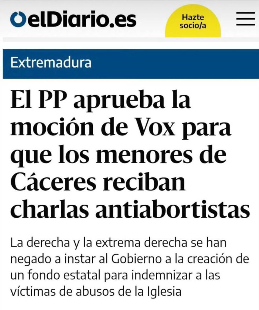 RafaRubioM's tweet photo. PP y VOX, en lugar de procurar educar en valores, civismo y educación sexual, pretenden adoctrinar a mujeres y restringir derechos reproductivos sobre su cuerpo. 

Cáceres vuelve a otra época y no sólo con su Mercado Medieval, también en política retrocedemos un siglo 🤦🏻‍♂️ https://t.co/BVFDetPvyr