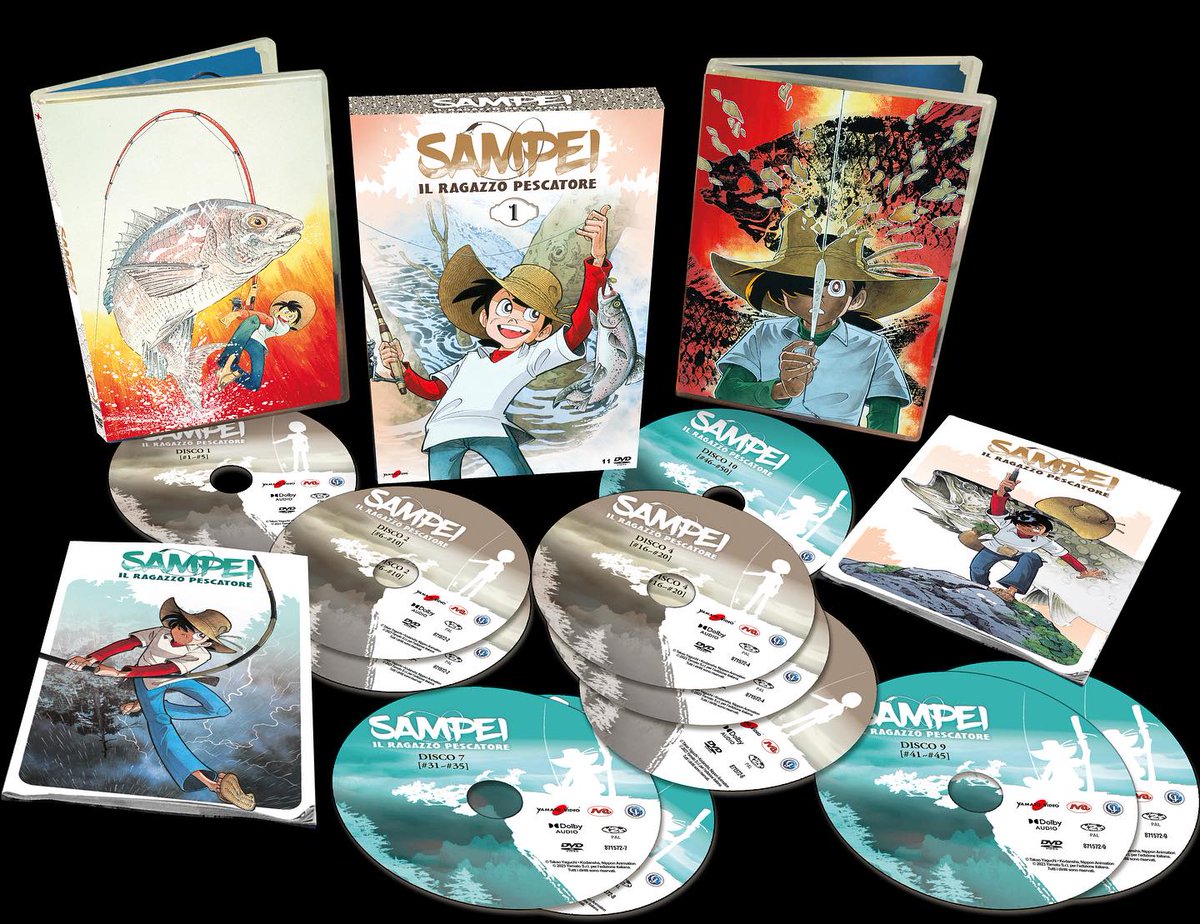 GoNagaiWorld's tweet photo. Yamato Video rivela il nuovo packaging del primo box in DVD di Sampei in arrivo il 6 dicembre
La serie televisiva anime sulla pesca in 109 episodi prodotta da Nippon Animation nel 1982 viene riproposta in una nuova ristampa in 2 box.
#Homevideo #NipponAnimation #Sampei–Ilragaz... https://t.co/XFX22vU5PL