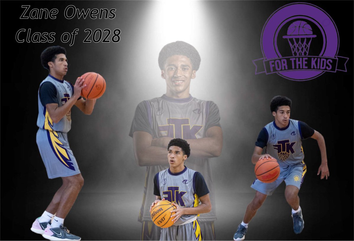 FTK “For The Kids” Basketball (@ftkbasketball) on Twitter photo Sorry for the late post on Twitter…
Happy Birthday to our guy <a href="/Zane_Owens1/">Zane Owens</a> 🫡🏀💯
Keep being you, and everything you want will follow! ❗️❗️❗️❗️❗️
#ForTheKidsBasketball #FTK2028 Sorry for the late post on Twitter…
Happy Birthday to our guy <a href="/Zane_Owens1/">Zane Owens</a> 🫡🏀💯
Keep being you, and everything you want will follow! ❗️❗️❗️❗️❗️
#ForTheKidsBasketball #FTK2028