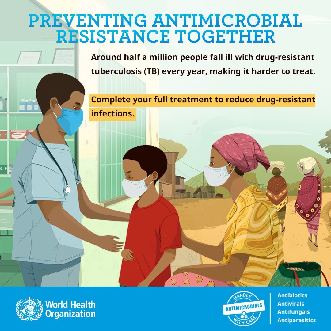 World Antimicrobial Awareness week commenced today with the theme: ‘Preventing antimicrobial resistance together’

Find out how you can get involved by visiting buff.ly/40kvTah

#InfectionPrevention #IPC #WAAW #AMR #AntimicrobialResistance #HandleWithCare
