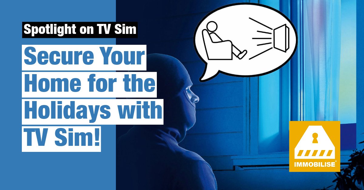 ImmobiliseCrime's tweet photo. 🌃📺 Outsmart burglars with TV Sim! It mimics a TV's light, making your home look occupied &amp; deterring thieves. Energy-efficient &amp; cost-effective, it's your festive season must-have. Grab yours for only £14.99 + P&amp;P https://t.co/MALdOMHo4Y #SafeHolidays #TVSim #HomeSecurity https://t.co/SOxC3AHXQZ