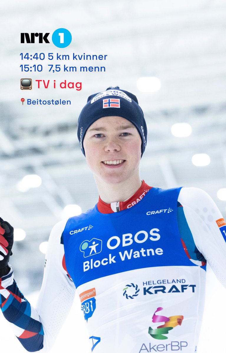 Husk sesongstarten på Beitostølen i dag ❄️
tv.nrk.no/direkte/nrk1_o…
