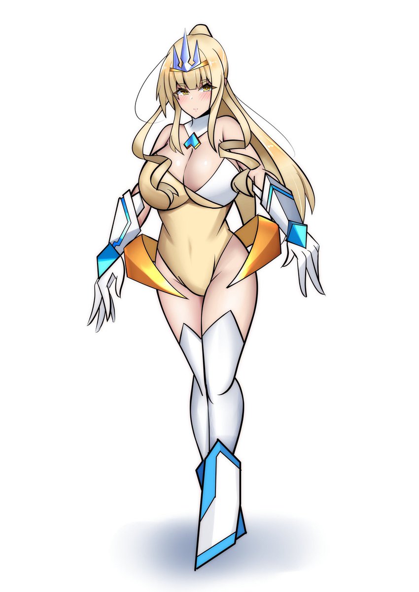 ○レヴェリールフレ
水の女神の力を借りてルーシャが変身した姿。
高い再生力をもつ上、二刀流などの器用な戦い方を得意とする。
基本形態のプリンセスノヴァリスとスピード形態のライトニングコスモスが存在する。 