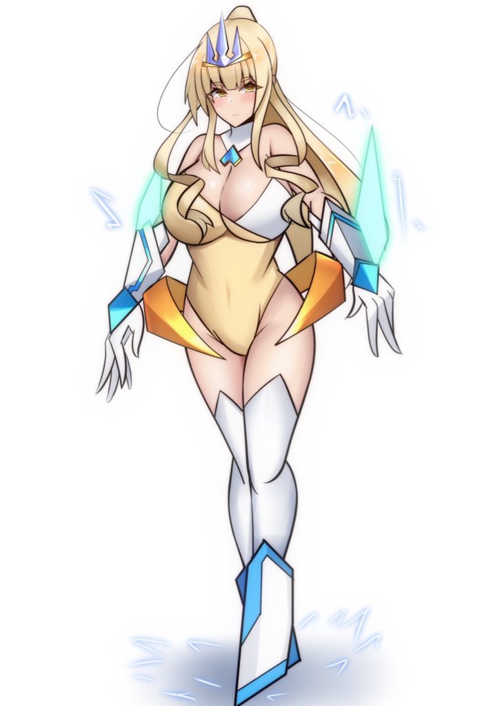 ○レヴェリールフレ
水の女神の力を借りてルーシャが変身した姿。
高い再生力をもつ上、二刀流などの器用な戦い方を得意とする。
基本形態のプリンセスノヴァリスとスピード形態のライトニングコスモスが存在する。 