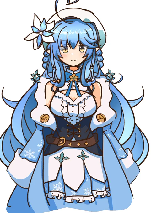 ラミィちゃん#LamyArt#雪花ラミィ 