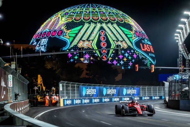 FanaticsFerrari's tweet photo. IT’S POLEEEEEEEE POSITION FOR CHARLES LECLERC ON THE STREETS OF LAS VEGAS!!! 😍😍😍 https://t.co/zFzQH9UvBZ